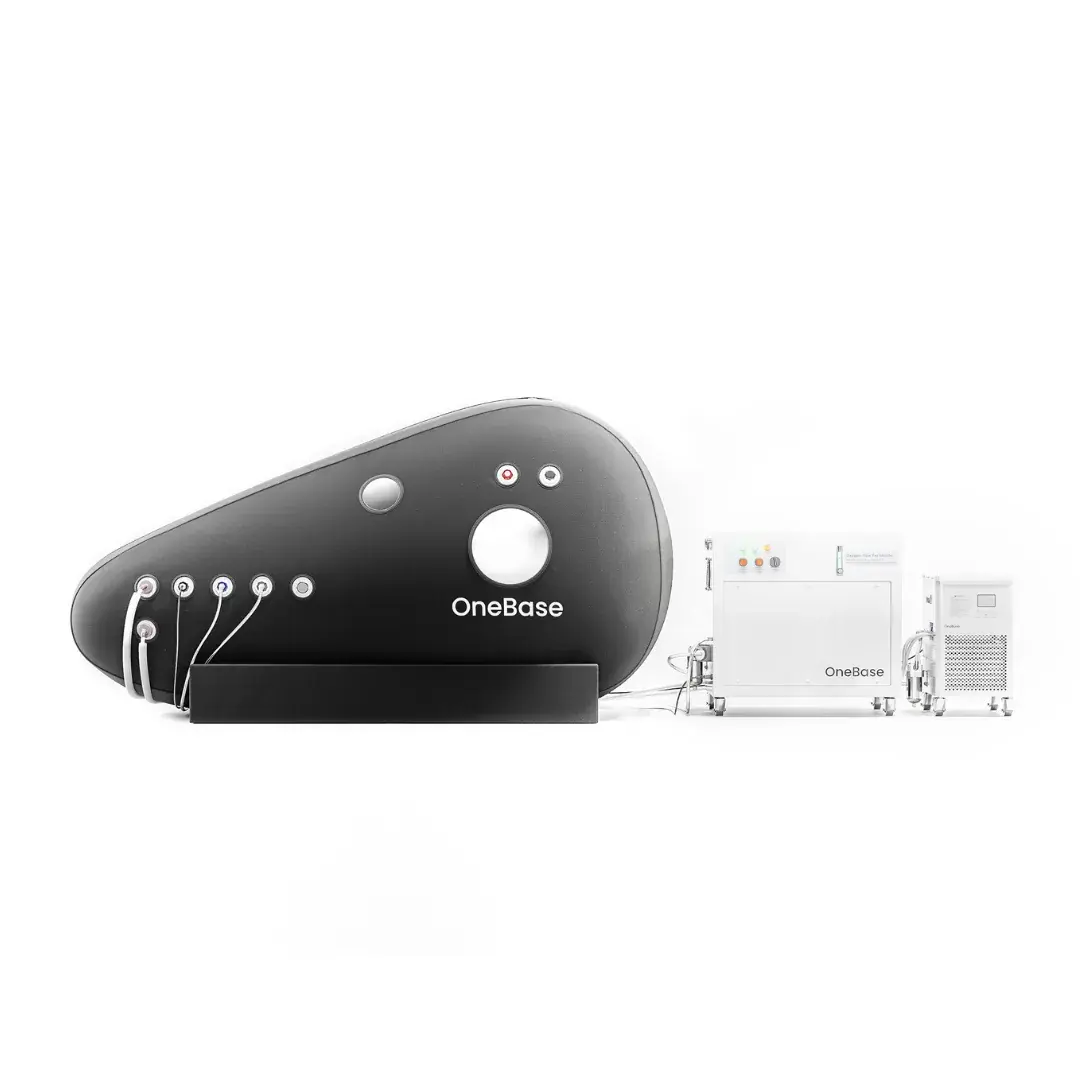 Svart OneBase AirFit hyperbarisk tryckkammare